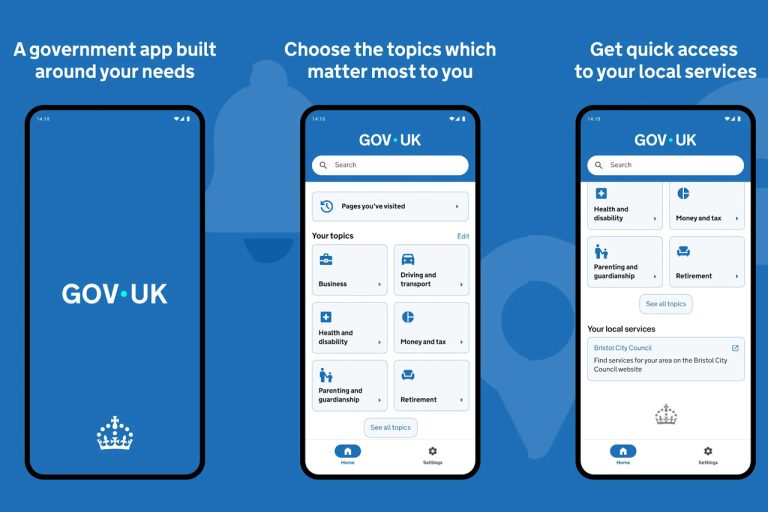 UK launches government smartphone app for iPhone and Android