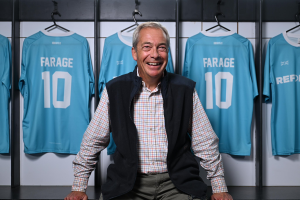Why Nigel Farage has a football kit