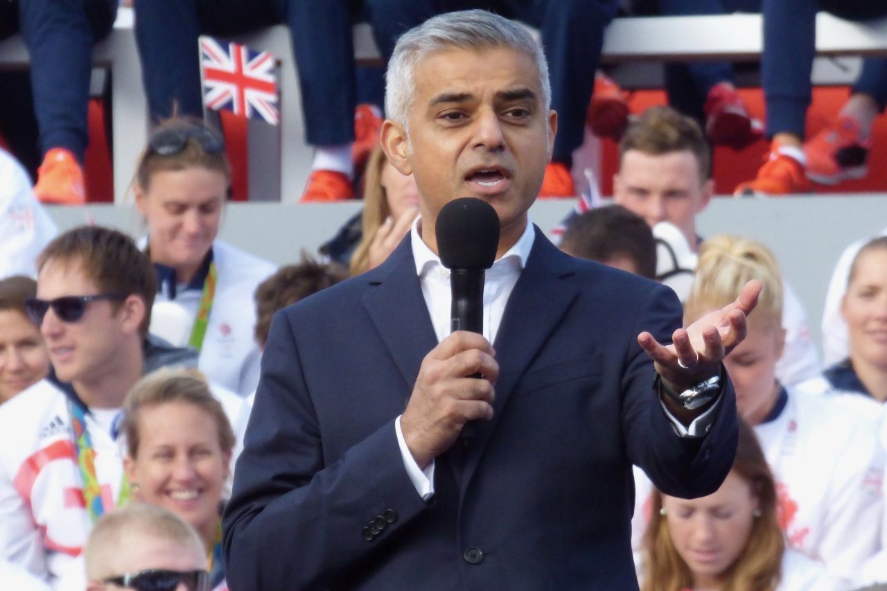Sadiq Khan Speaking
