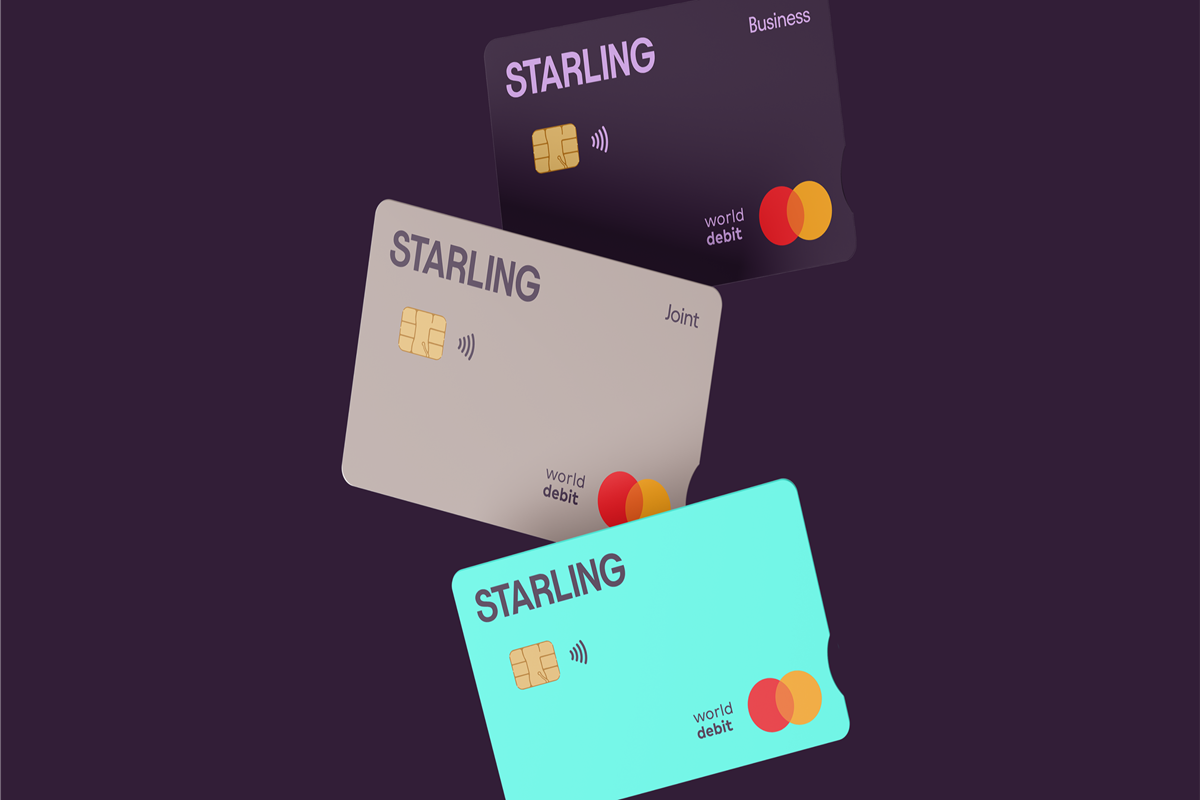 Starling launches rebrand – including new look, logo, and bank cards
