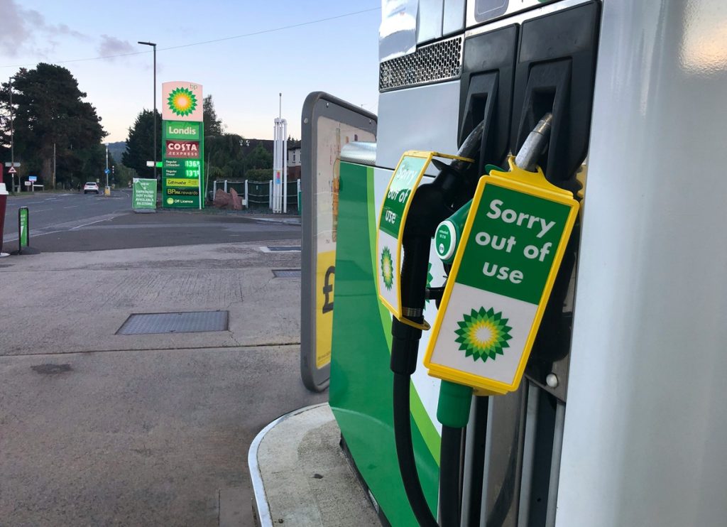 More bad news for UK petrol prices