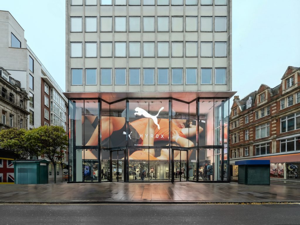 Puma London Flagship Store Facade