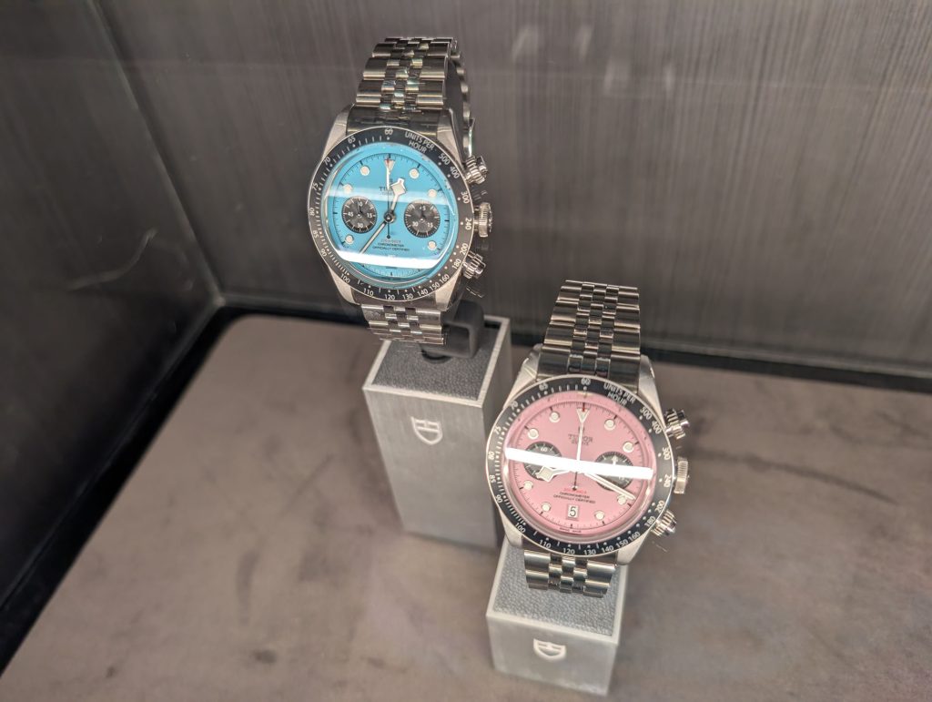 Tudor Black Bay Chrono Flamingo Blue 1