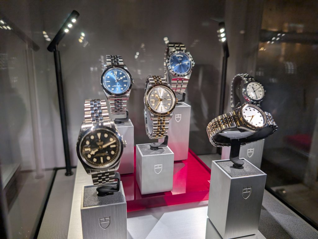 Tudor Watch Display 1