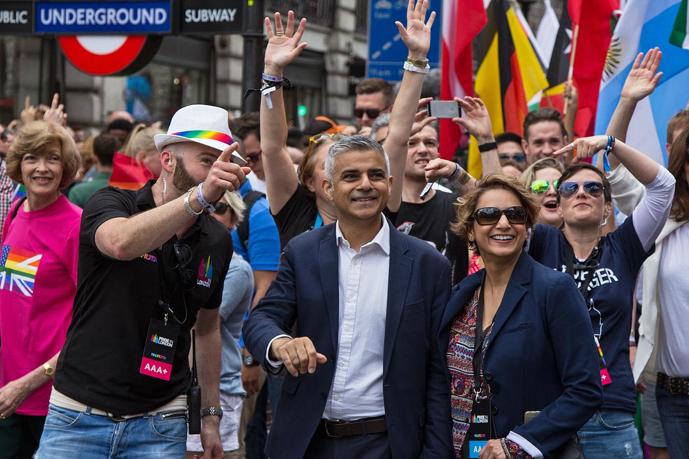 London Mayor Sadiq Khan to spend £875,000 more on fighting intolerance