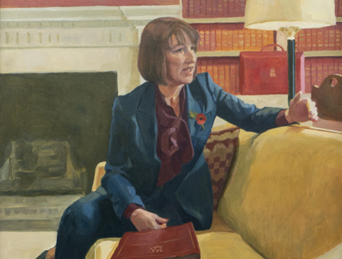 Rachel Reeves’ historic Budget moment is now hanging in parliament forever