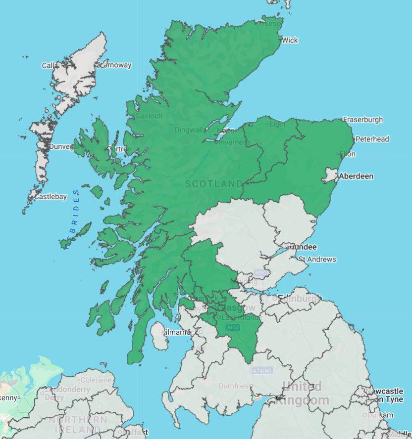 Scottish Councils Surveyed