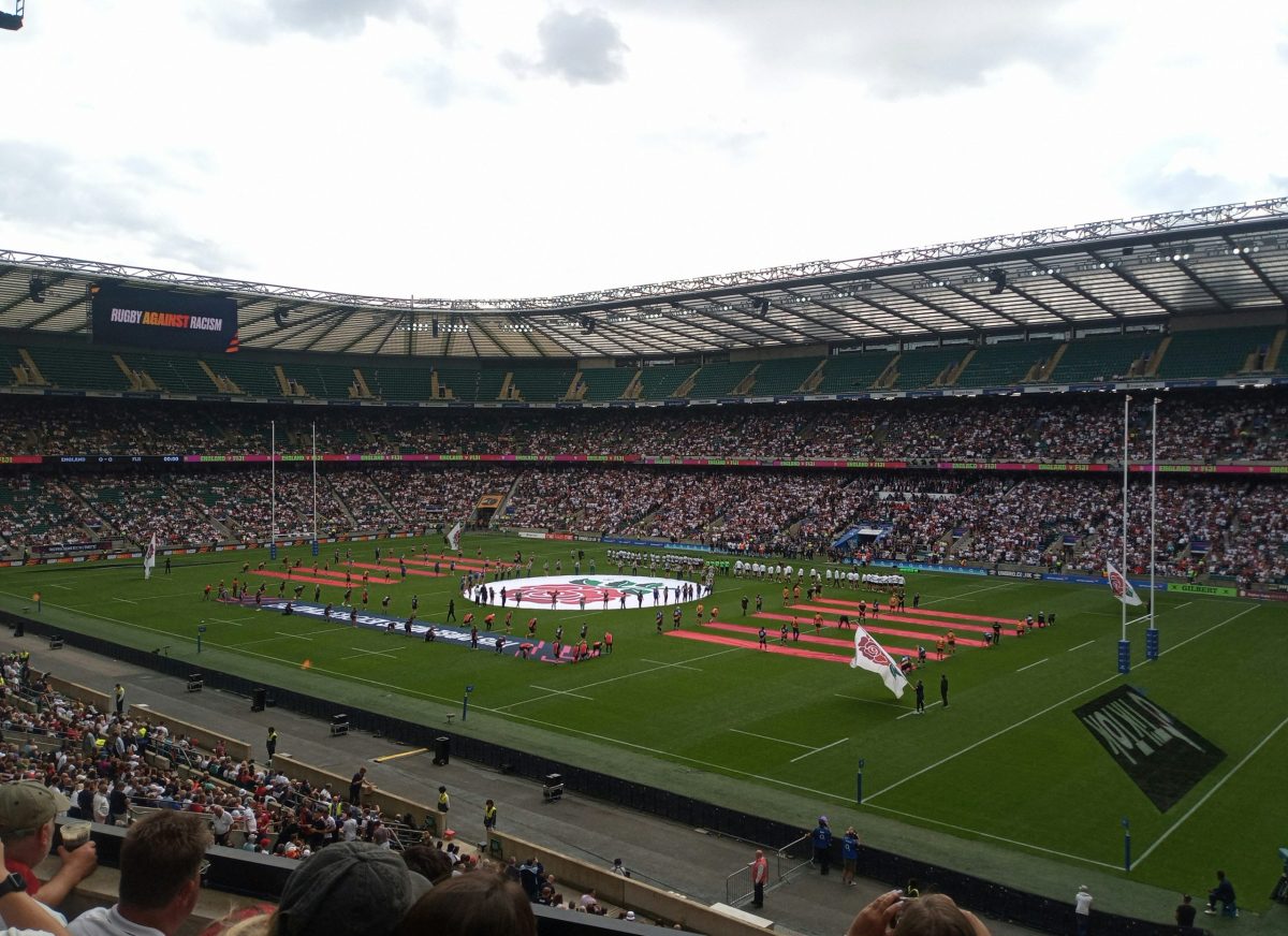 A rugby match at Twickenham was used as a secret test for the future of British telecoms