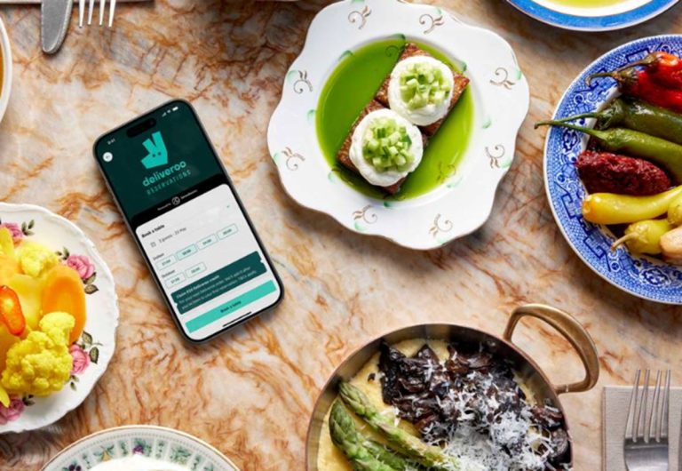 You can now make reservations for restaurants in London using Deliveroo