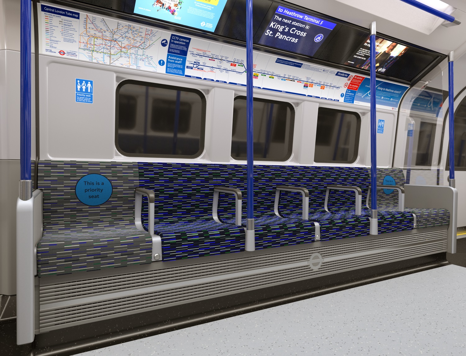Piccadilly Line Train Siemens 6