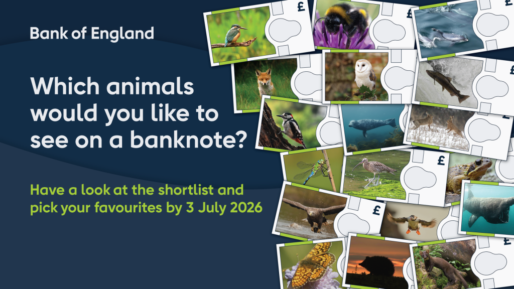 Boe Banknote Consultation Press Hero Which Animals Would You Like To See