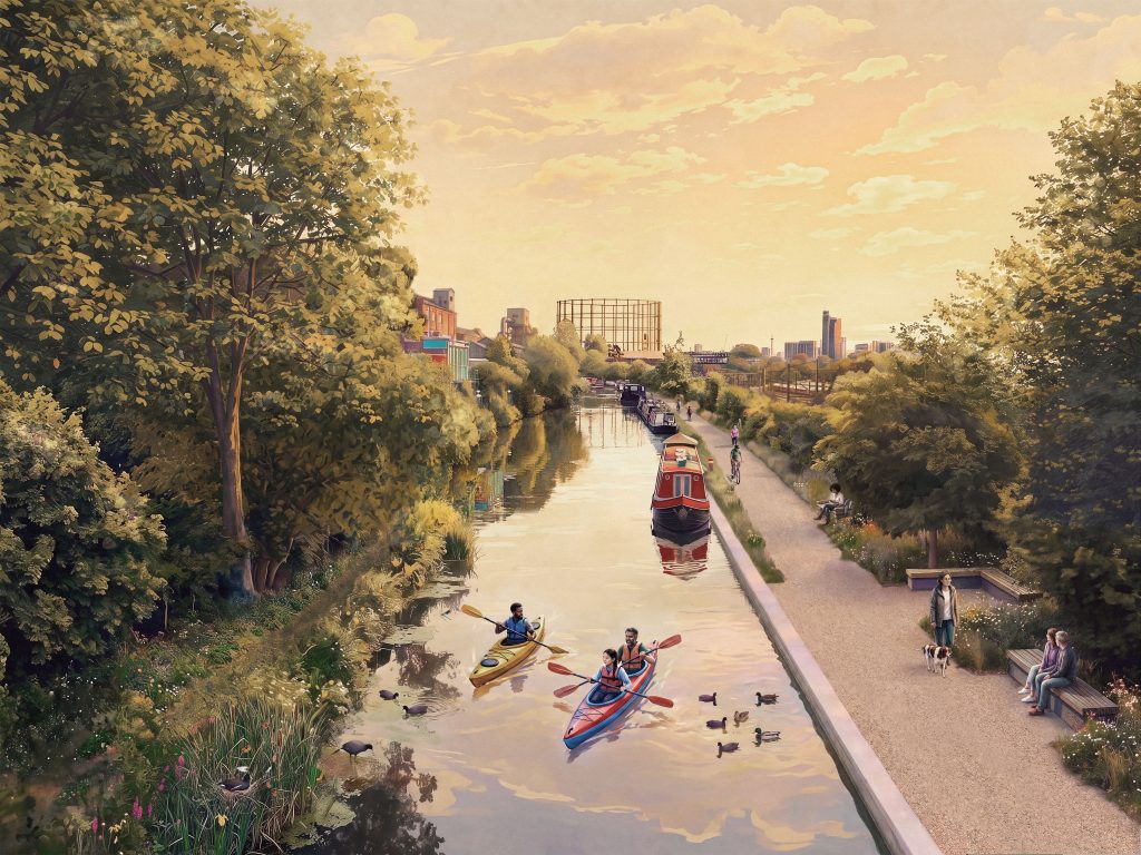 London Waterways Grand Union Canal