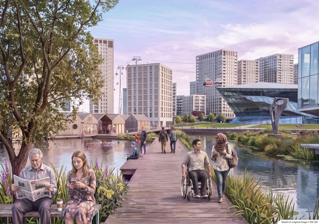 London Waterways Lower Lea Valley And Royal Docks