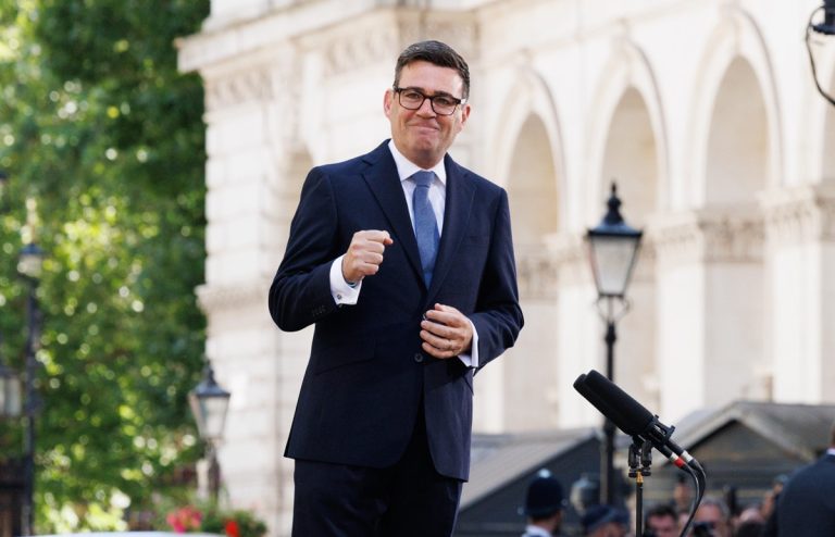 Burnham admits the cost of doing business in the UK is too high