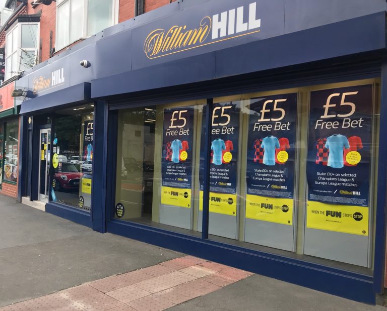 William Hill closes more than 270 UK betting shops in a year