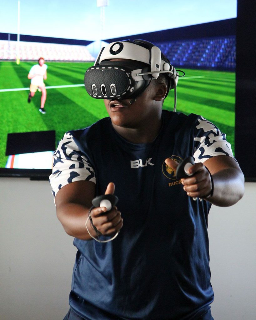 Playing Vr Rugby Many Worlds