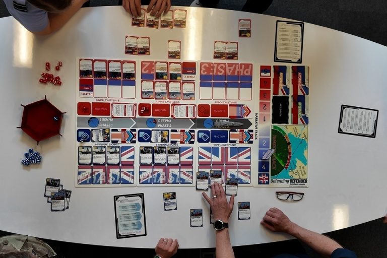 Watch: UK military turns a real Russian standoff into a board game