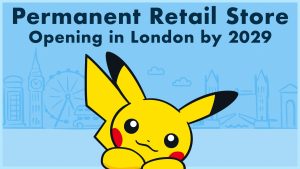 Pokémon is opening its first permanent store in the UK